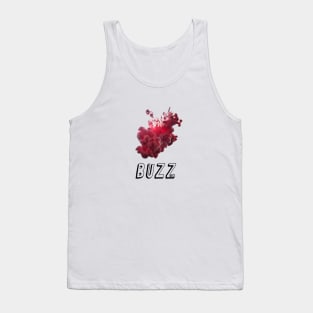 The National - Bloodbuzz Ohio - High Violet - Small Logo Tank Top